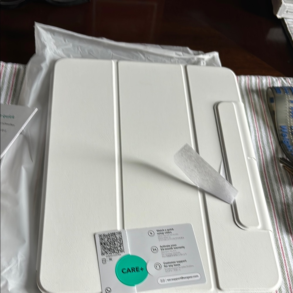 White Tablet Case